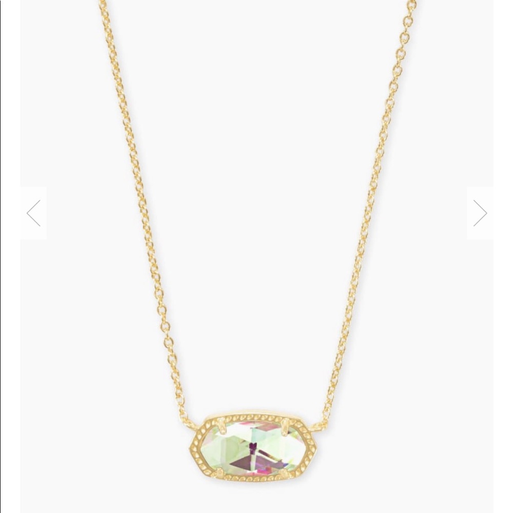 Kendra Scott Elisa Necklace in Dichloric Glass